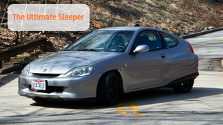 Some Genius Swapped a Honda Civic Si Motor Into a 220,000 Mile Honda Insight Hybrid